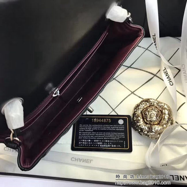 香奈兒CHANEL 升級版A1116m全新經典金銀鏈條單肩斜挎包 DSC1652